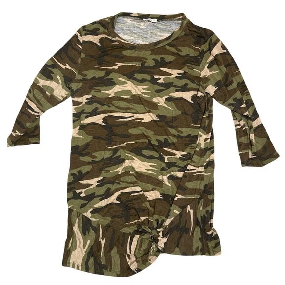 E. Luna Tops - e Luna Camouflage Tunic - Medium